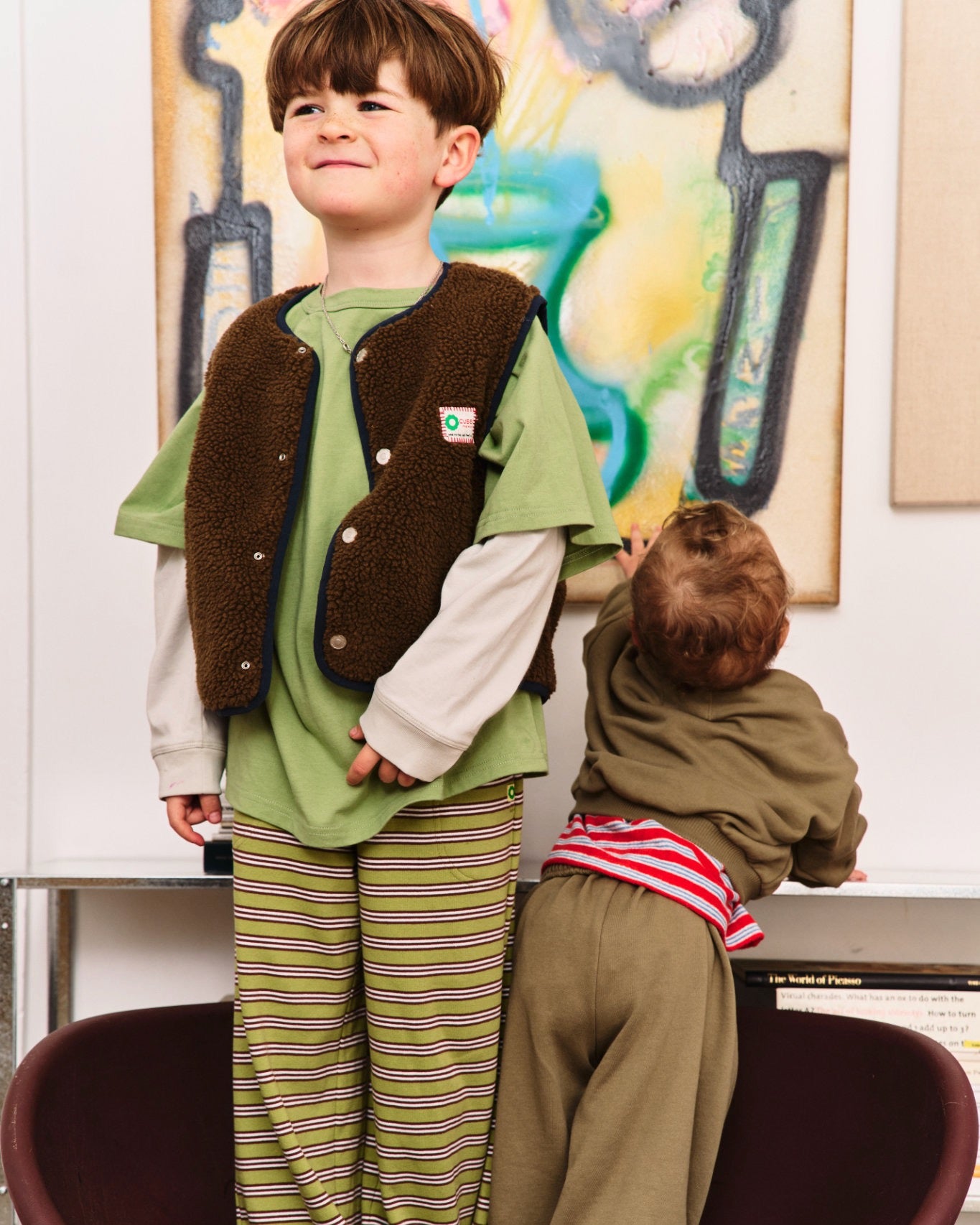 Cuddle Me 2-Way Jacket | Fudge