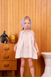 Poppy Bandana | Bluish Check