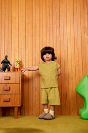 Summer Knit Short | Treehouse Stripe