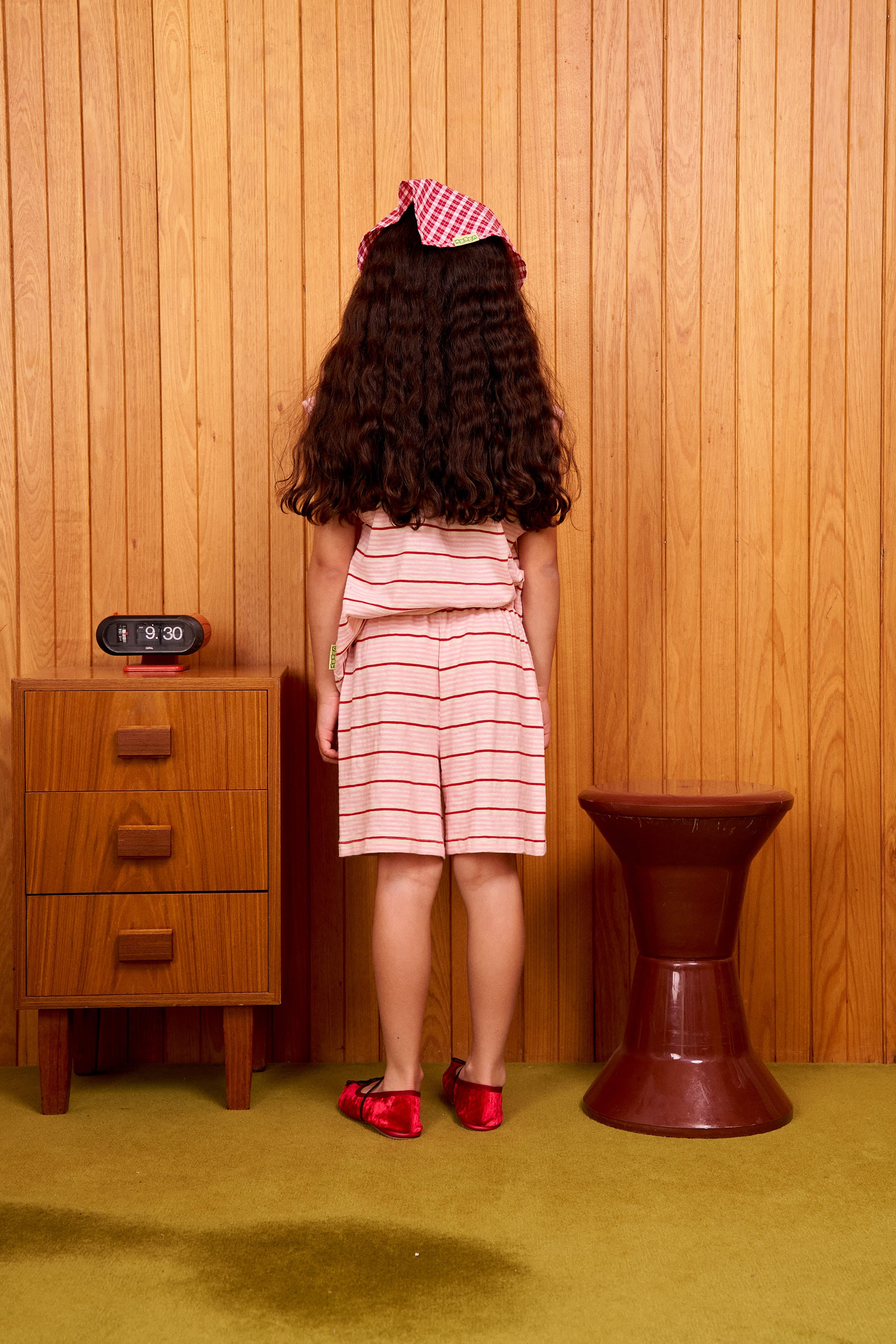 Summer Knit Short | Candy Stripe