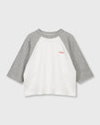 Archie Raglan Sleeve | Grey Marle