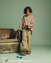 Terry Pant | Sprout Stripe