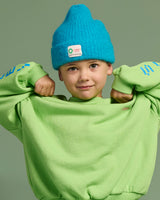 Teddy Beanie | Ibiza Blue