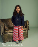 Terry Pant | Matchstick Stripe