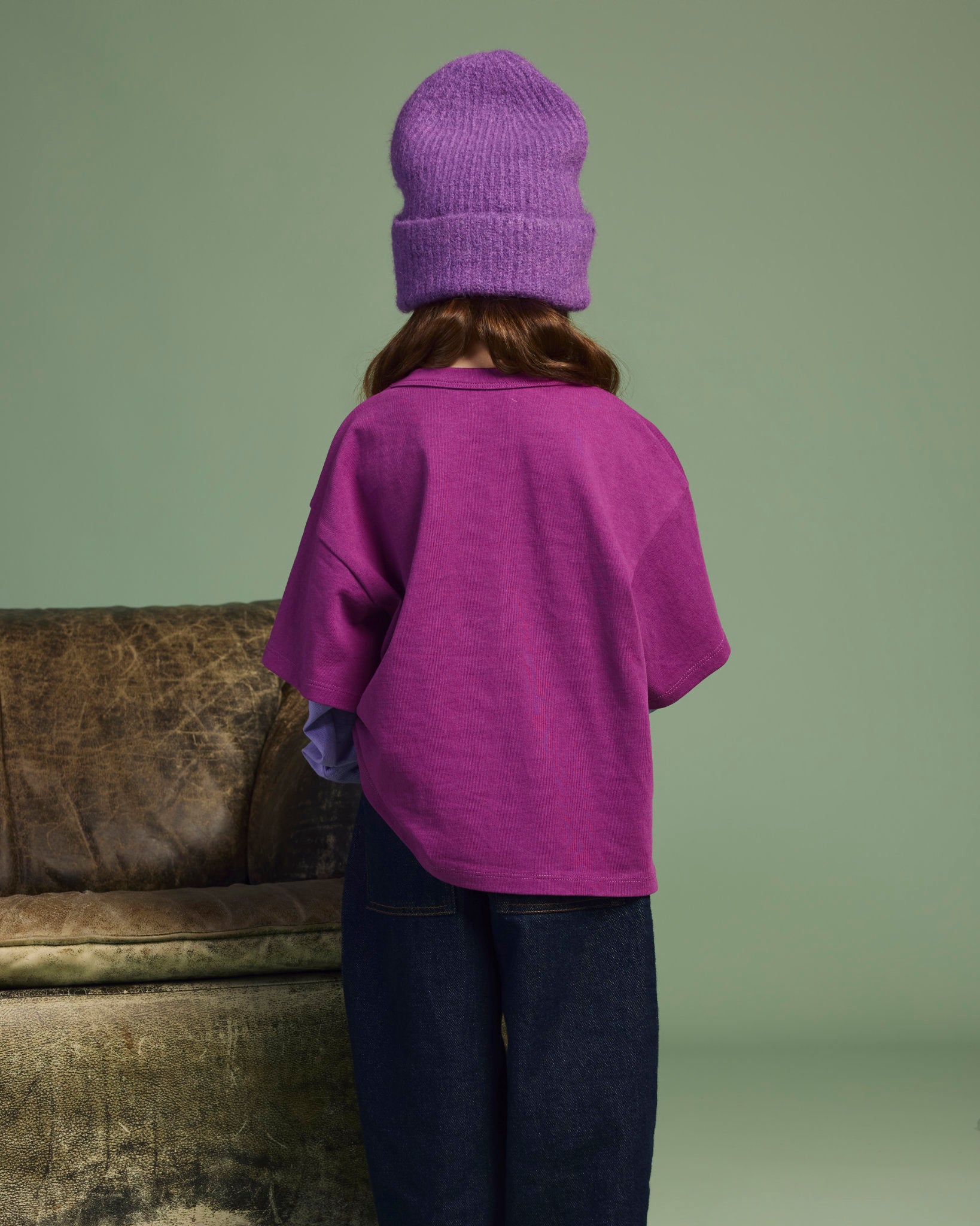Dusty Layered Top | Acai