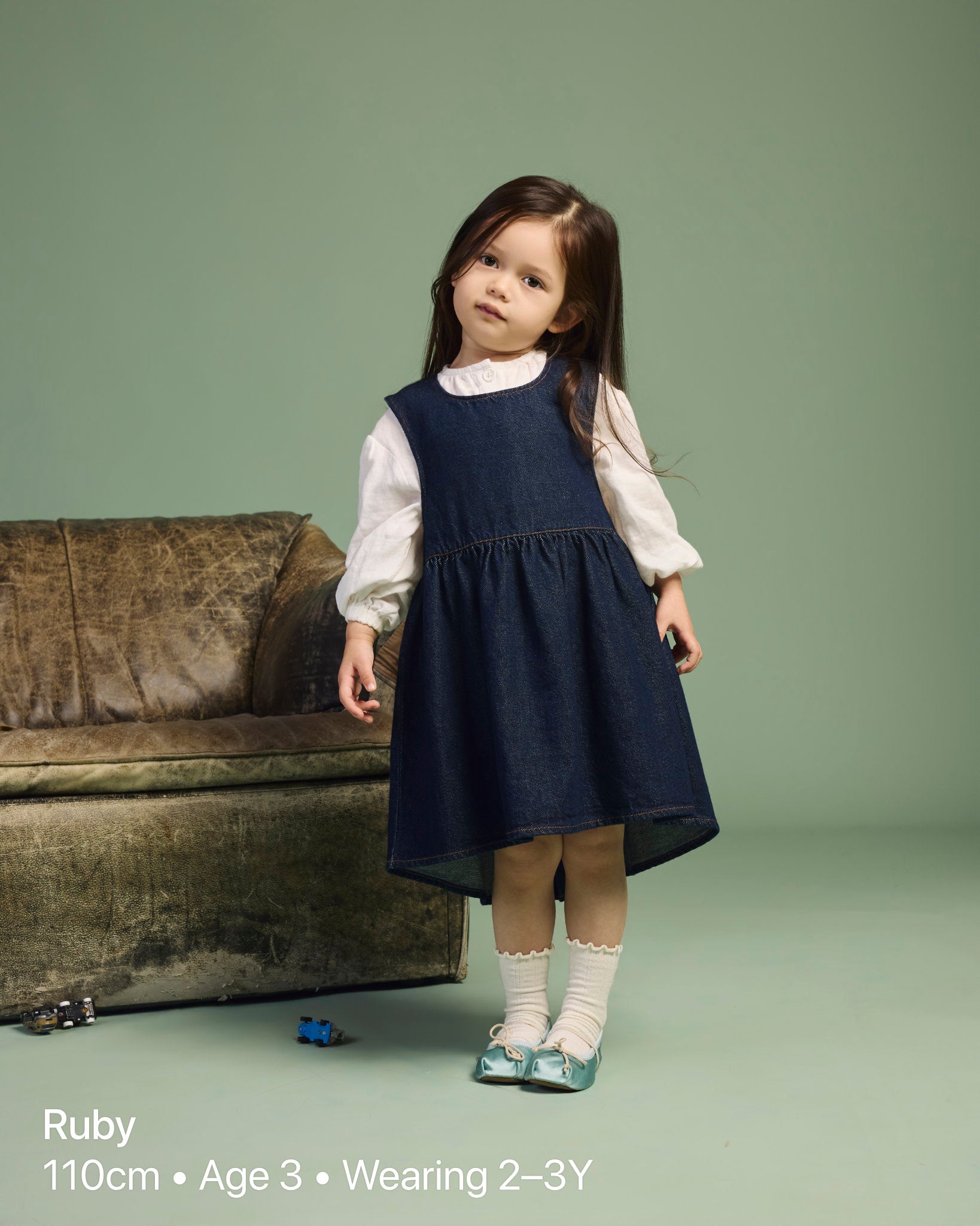 Wendy Denim Dress | Midnight