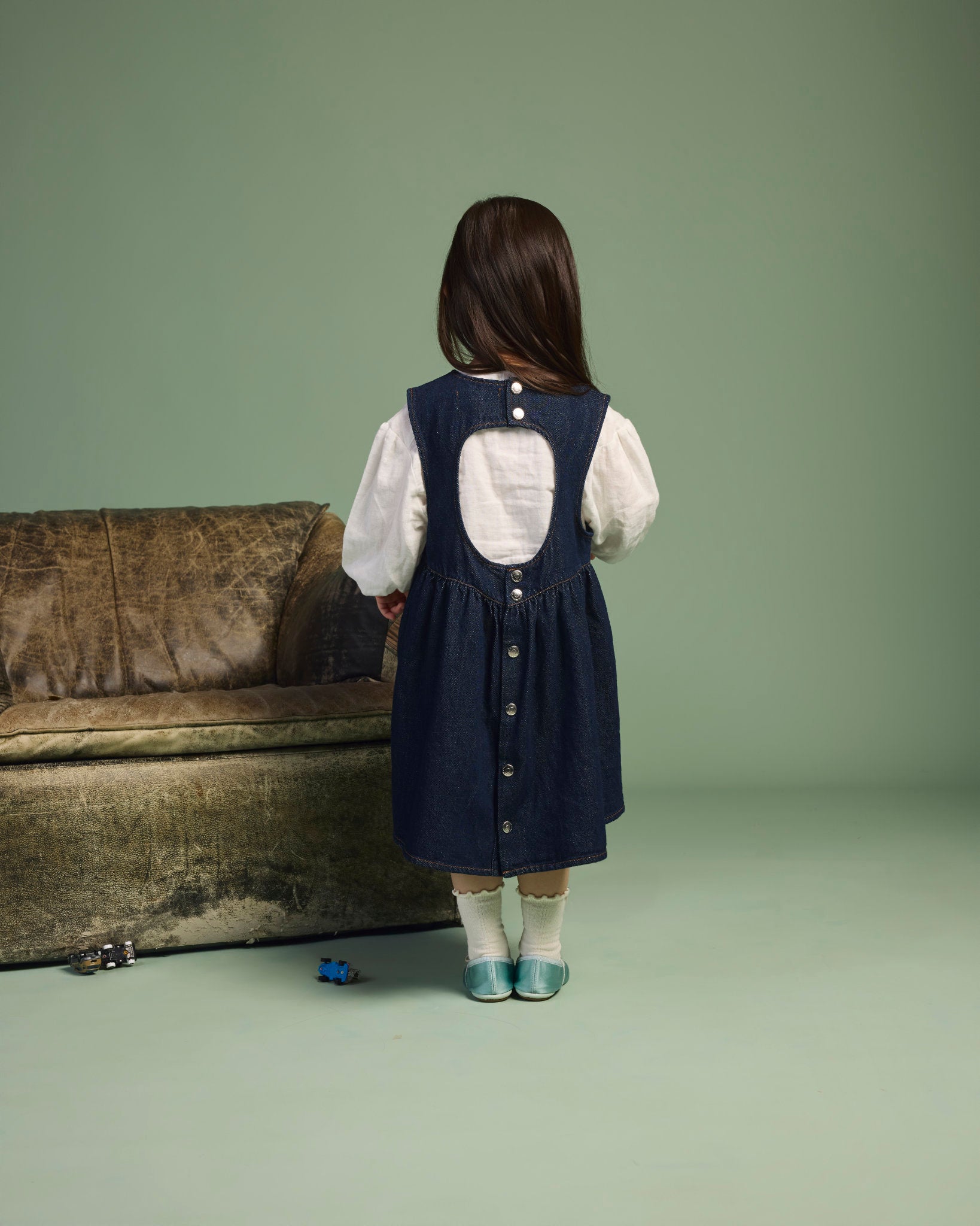 Wendy Denim Dress | Midnight