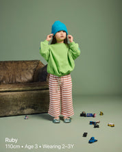 Terry Pant | Zenberry Stripe
