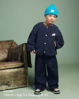 Cuddle Me 2-Way Jacket | Blueberry