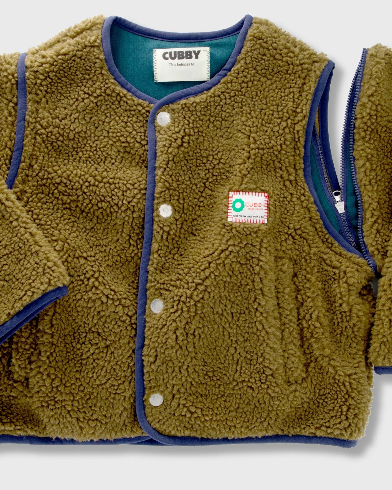 Cuddle Me 2-Way Jacket | Fudge