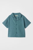 Frankie Shirt | Stormy Check