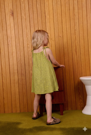 Lace Up Tank Dress | Treehouse Stripe