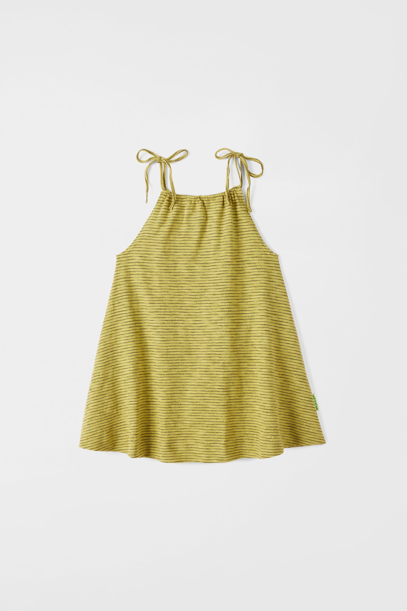 Lace Up Tank Dress | Treehouse Stripe