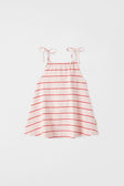 Lace Up Tank Dress | Candy Stripe