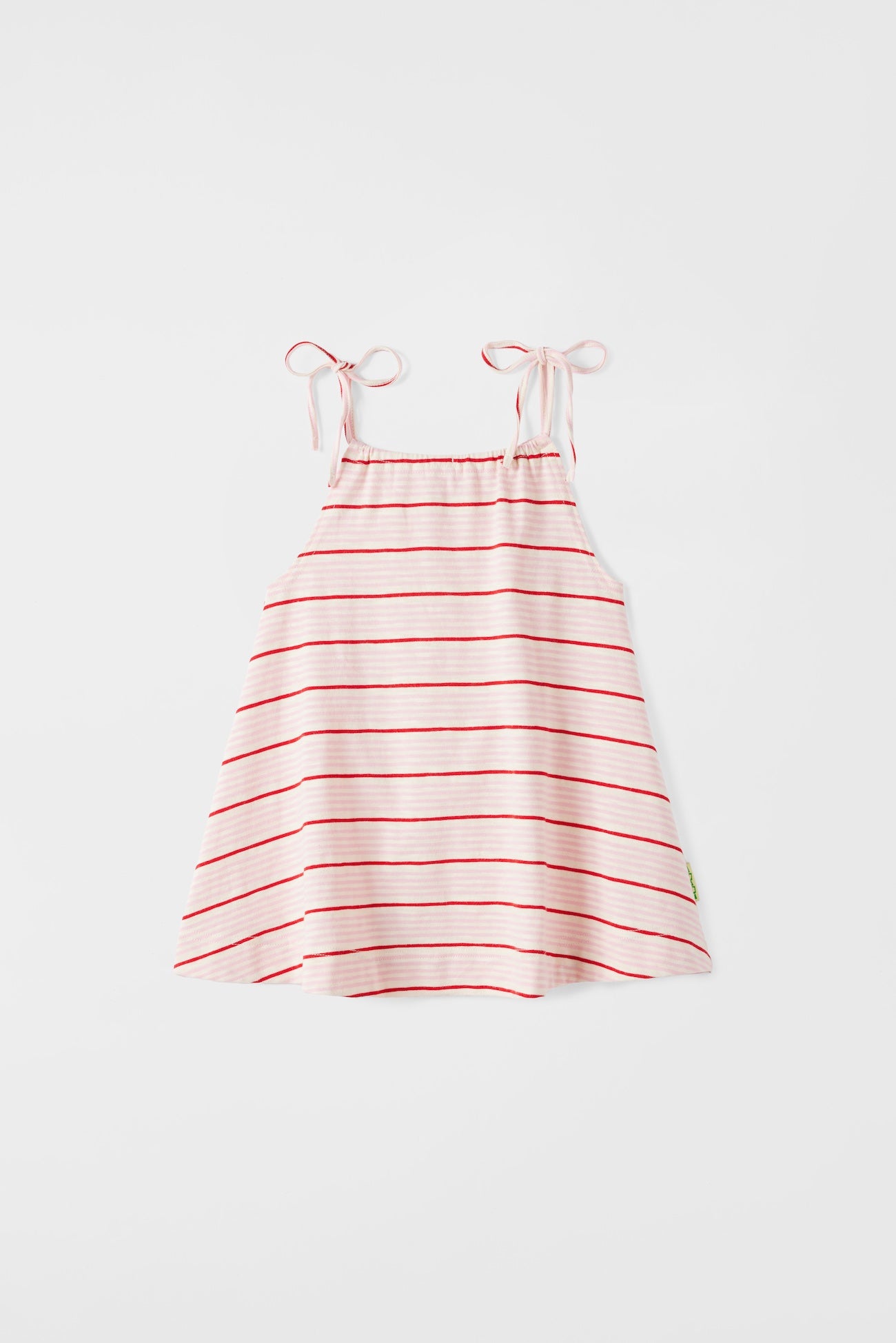 Lace Up Tank Dress | Candy Stripe