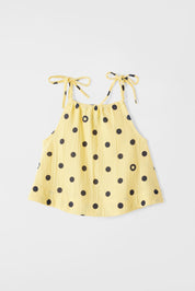 Lyra Lace Up Tank | Butter Dot