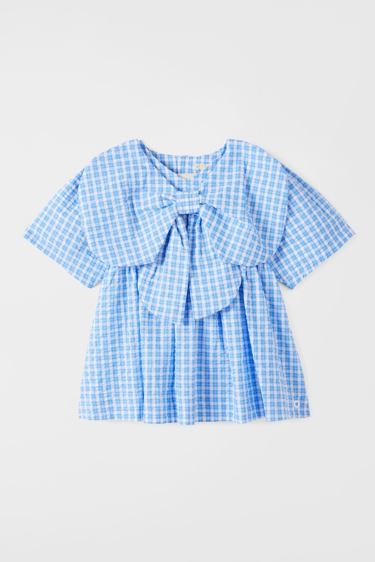 Poppy Dress | Bluish Check
