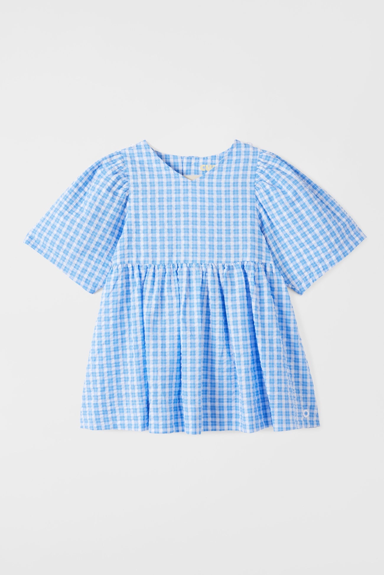 Poppy Dress | Bluish Check