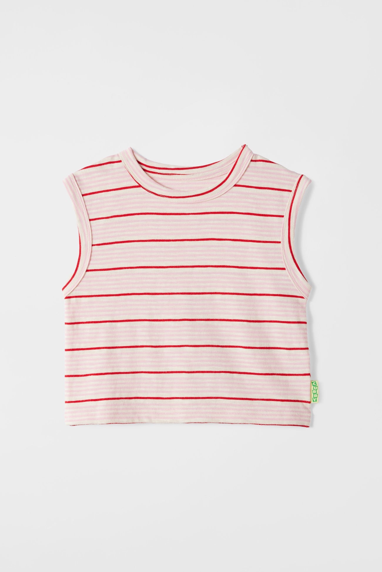 Summer Knit Tank | Candy Stripe