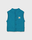 Teddy Vest | Ibiza Blue