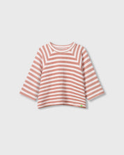 Terry Raglan Top | Zenberry Stripe